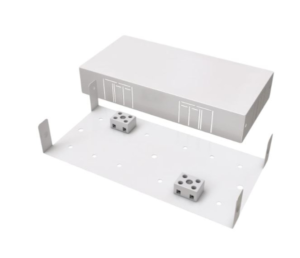 070-033 коробка монтажная огнестойкая металлическая КМОМ (8к х 10мм) ПожТехКабель 