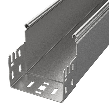 PR16.12903 лоток неперфорированный Профи 100х100х3000 (2,0 мм) (6 м/уп) Промрукав