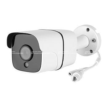 IP-S015.0(2.8)P уличная всепогодная IP-камера видеонаблюдения Optimus