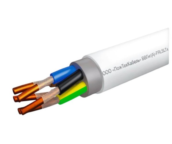 ВВГнг(А)-FRLSLTx 3x1,5 (N, PE) -0,66кВ кабель силовой огнестойкий ПожТехКабель 