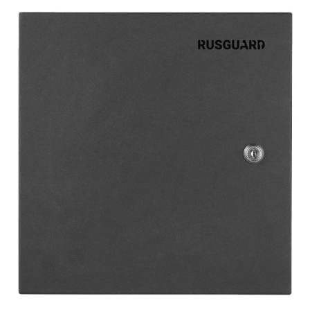 Бокс PS-BM-12 металлический бокс c замком с установленной DIN рейкой RusGuard 
