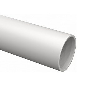 CTR10-020-K01-2-050 труба гладкая жесткая ПВХ d=20 белая 2 м IEK