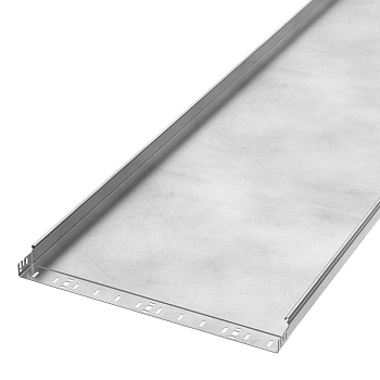 PR16.14118 лоток неперфорированный Профи INOX (AISI 304) 600х50х6000 (2,0 мм) (12 м/уп) Промрукав