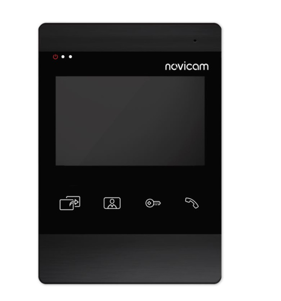 MAGIC 4 HD DARK (ver.4852) видеодомофон с 4.3" дисплеем и записью NOVIcam