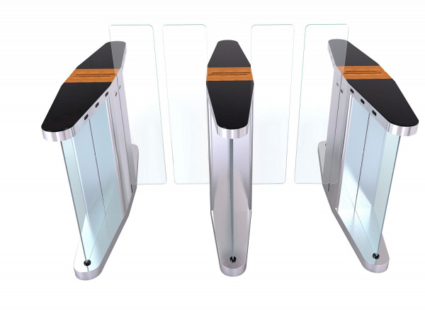 Блокпост СКП 800 турникет с раздвижными створками скоростной автоматический