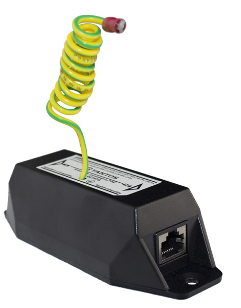 TSn-GZ14PG одноканальное устройство грозозащиты Tantos