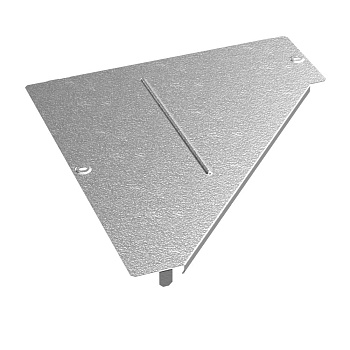 PR16.1986 крышка переходника левого Стандарт HDZ 500х150 Промрукав