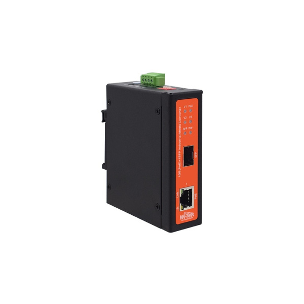 WI-PS302GF-I медиаконвертер промышленный с PoE Wi-Tek