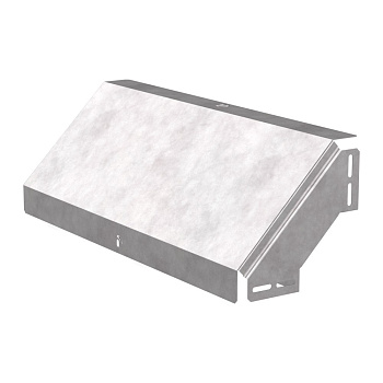 PR16.0591 Угол вертикальный внешний 90 градусов с крышкой Стандарт 600х100 Промрукав