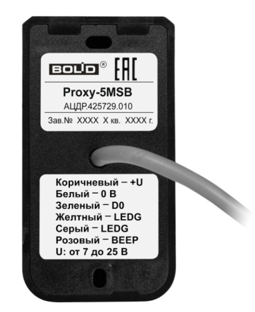 Proxy-5MSB считыватель Болид