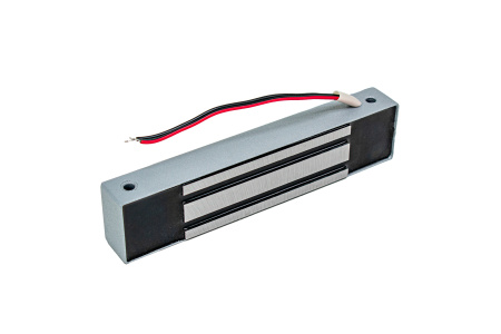 ML-180K с уголком (серебряный металлик) замок электромагнитный AccordTec