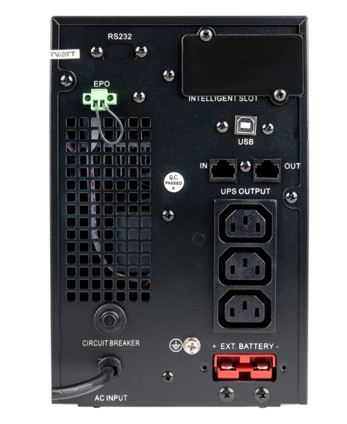 UPS MASTER IEC 1kVA L ИБП онлайн, чистый синус, мощность 1000/900 ВА/Вт, напольный SMARTWATT