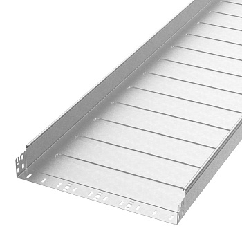 PR16.12819 лоток неперфорированный Профи 500х80х3000 (1,0 мм) (6 м/уп) Промрукав