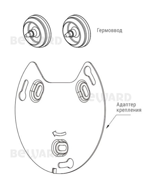 SV3212DB (2,8 мм) уличная купольная всепогодная IP-камера видеонаблюдения с встроенным микрофоном Beward