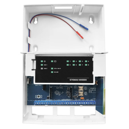 STEMAX MX830 контроллер охранного мониторинга (бывший Мираж GSM-M8-04)