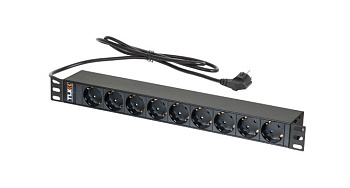 TLK-RSC09-M-04-BK блок электрических розеток 19" NIKOMAX