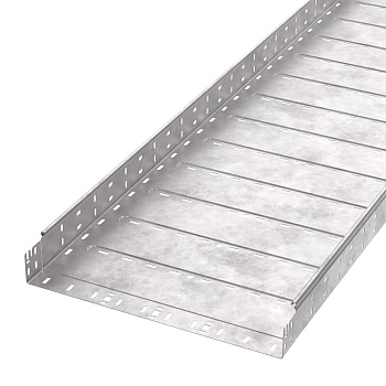 PR16.13171 лоток перфорированный Профи HDZ 500х80х3000 (1,0 мм) (6 м/уп) Промрукав