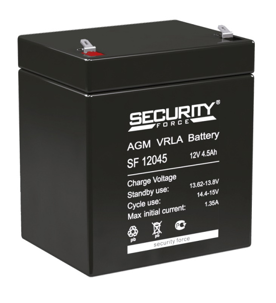 Аккумулятор SF 12045 Security Force
