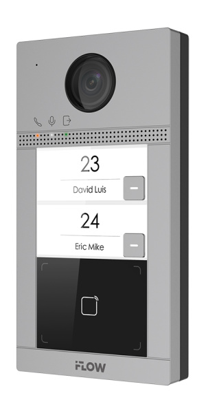 F-VI-1404ISMCWE1 IP вызывная панель на двух абонентов с ИК-подсветкой и Wi-Fi iFlow