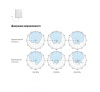 DP 800/2700 7/9 OD v.6722 внешняя панельная антенна, усиление 7 9 дБ, кабель 0.3 м, N розетка ДалСВЯЗЬ