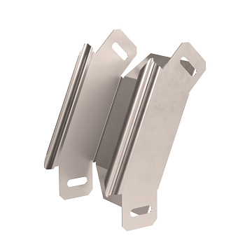 PR16.2961 угол вертикальный внешний 45 градусов Стандарт INOX (AISI 409) 150х50 Промрукав