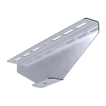 PR16.3864 консоль для шпильки двусторонняя INOX (AISI 316) КШД-300 Промрукав