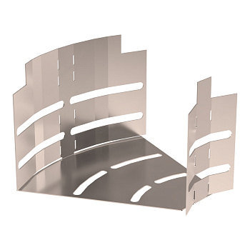 PR16.3649 угол горизонтальный изменяемый 0-45 градусов Стандарт INOX (AISI 409) 150х100 Промрукав