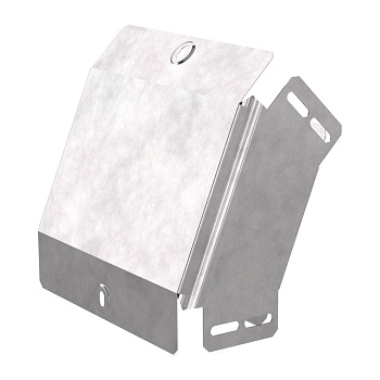 PR16.0558 Угол вертикальный внешний 45 градусов с крышкой Стандарт 200х80 Промрукав