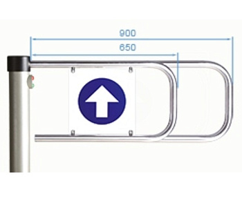 PERCo-ASG-900 створка длиной 900 мм для стойки калитки PERCo-WHD-05 PERCo