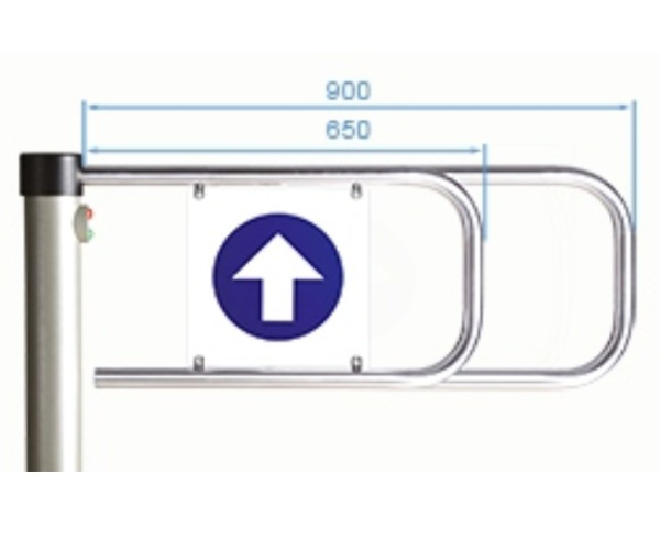 PERCo-ASG-900 створка длиной 900 мм для стойки калитки PERCo-WHD-05 PERCo