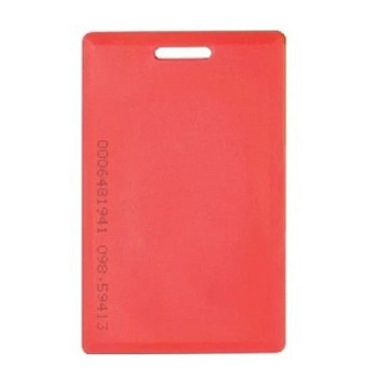 IL-05E RED карта EM толстая, цветные (красный), с печатью ID номера IronLogic