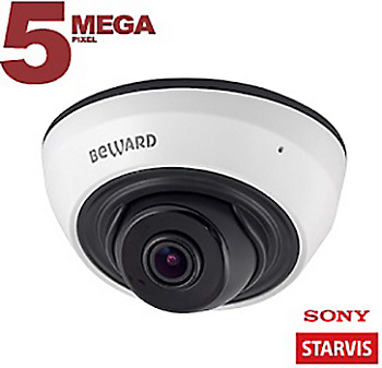 SV3212DR внутренняя купольная IP-камера видеонаблюдения с встроенным микрофоном Beward