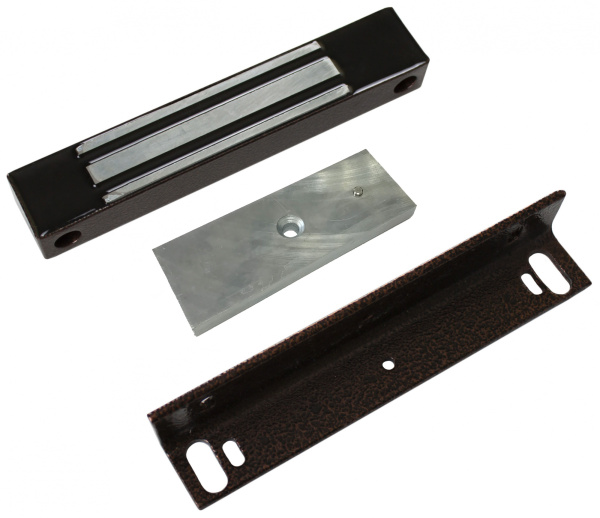 ML-400KB замок электромагнитный с уголком (коричневый) AccordTec