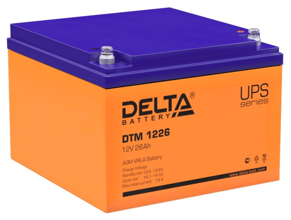 Аккумулятор Delta DTM 1226