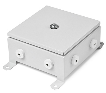 076-401 Коробка монтажная огнестойкая металлическая герметичная КМОМГ (4к х 2,5мм) 100х100х60 IP 54 (3 ввода) ПожТехКабель 076-401 Коробка монтажная огнестойкая металлическая герметичная КМОМГ (4к х 2,5мм) 100х100х60 IP 54 (3 ввода) ПожТехКабель