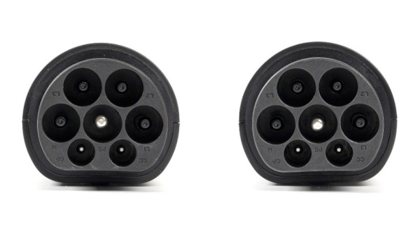 Type2 to GB/T adapter Переходник для зарядного кабеля (Бастион)