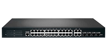 U1IM-24G/4GS управляемый L2 коммутатор 24 порта Optimus
