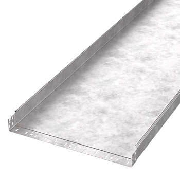 PR16.13930 лоток неперфорированный Профи HDZ 600х80х3000 (1,5 мм) (6 м/уп) Промрукав