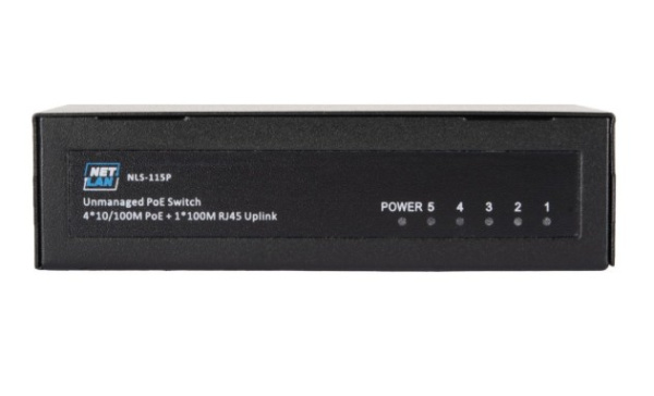 NLS-115P коммутатор неуправляемый NETLAN