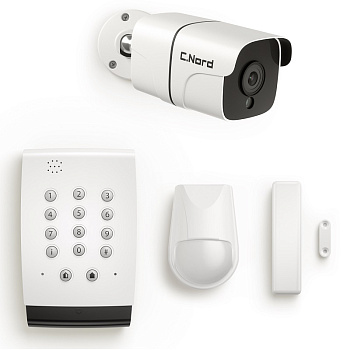 MyAlarm Комплект №4 для квартиры с камерой (Bullet)
