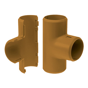 PR13.0291 тройник разборный бук d16 мм (70шт/700шт уп/кор) Промрукав