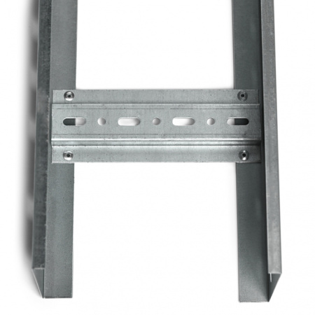 650-001 Лоток лестничный PTK-Line ЛМЛО 100x50 (1,2 мм) (3м) ПожТехКабель