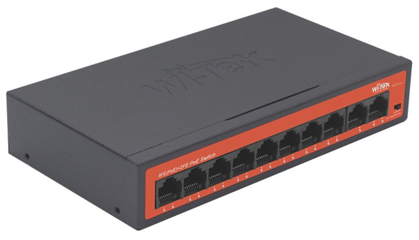 WI-PS210H коммутатор неуправляемый Wi-Tek 