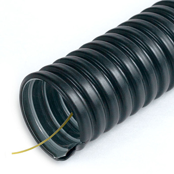 PR04.01102 металлорукав в ПВХ изоляции Р3-ЦП-НГ-LS-25 с/з (50м/уп) Промрукав