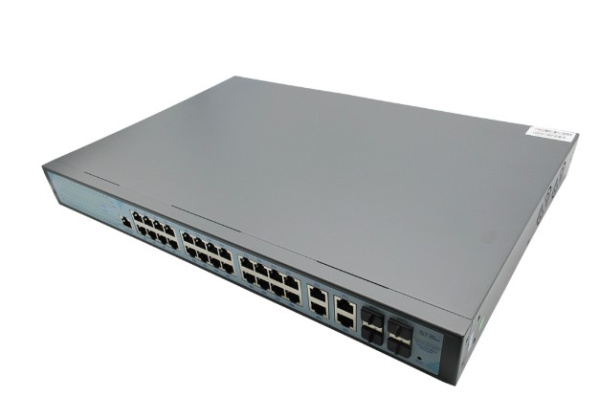 ST-S324POE(24G/4G/4S/1C/400W/A) PRO M сетевой PoE коммутатор Space Technology