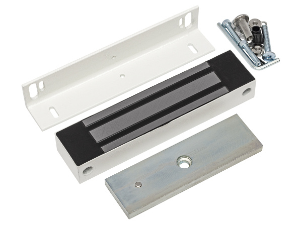 ML-295K замок электромагнитный с уголком (белый) Accordtec