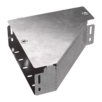 PR16.0501 Переходник левый с крышкой Стандарт 300х100х100 Промрукав