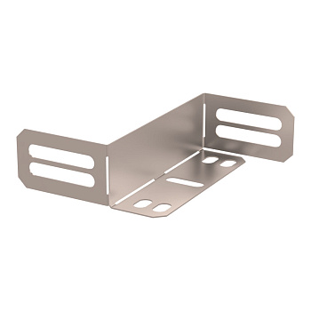 PR16.6180 переходник упрощённый горизонтальный Стандарт INOX (AISI 409) на 100 мм Н50 Промрукав