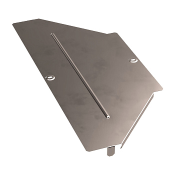 PR16.6114 крышка переходника симметричного Стандарт INOX (AISI 409) 600х300 Промрукав