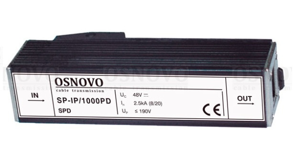 SP-IP/1000PD грозозащита для локальной вычислительной сети Osnovo